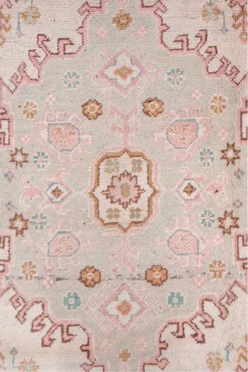 Antique Oushak Area Rug (7' x 10')